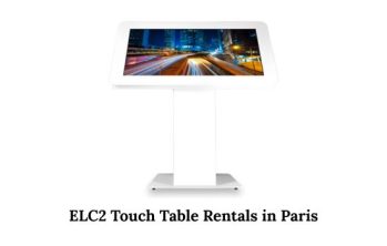 ELC2 Touch Table Rentals in Paris