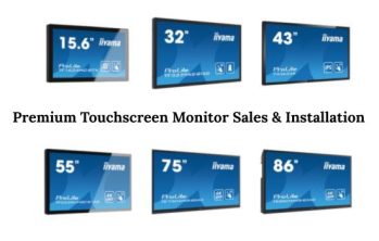 Premium Touchscreen Monitor Sales & Installation in Paris