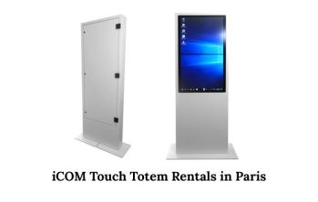 iCOM Touch Totem Rentals in Paris